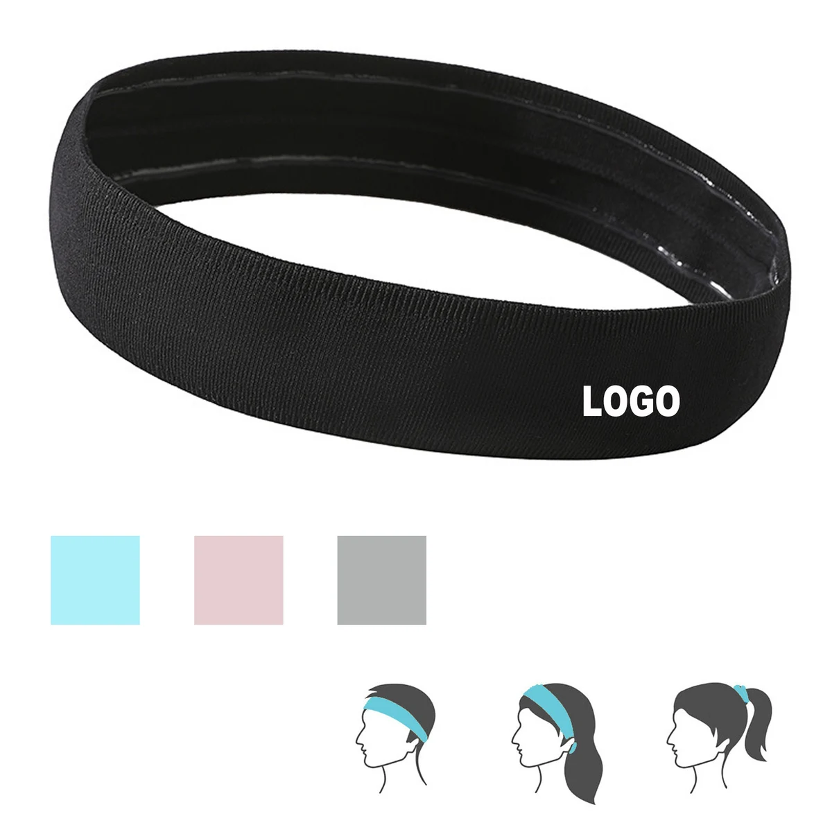 MOQ 10 Sport Sweat Headband 1
