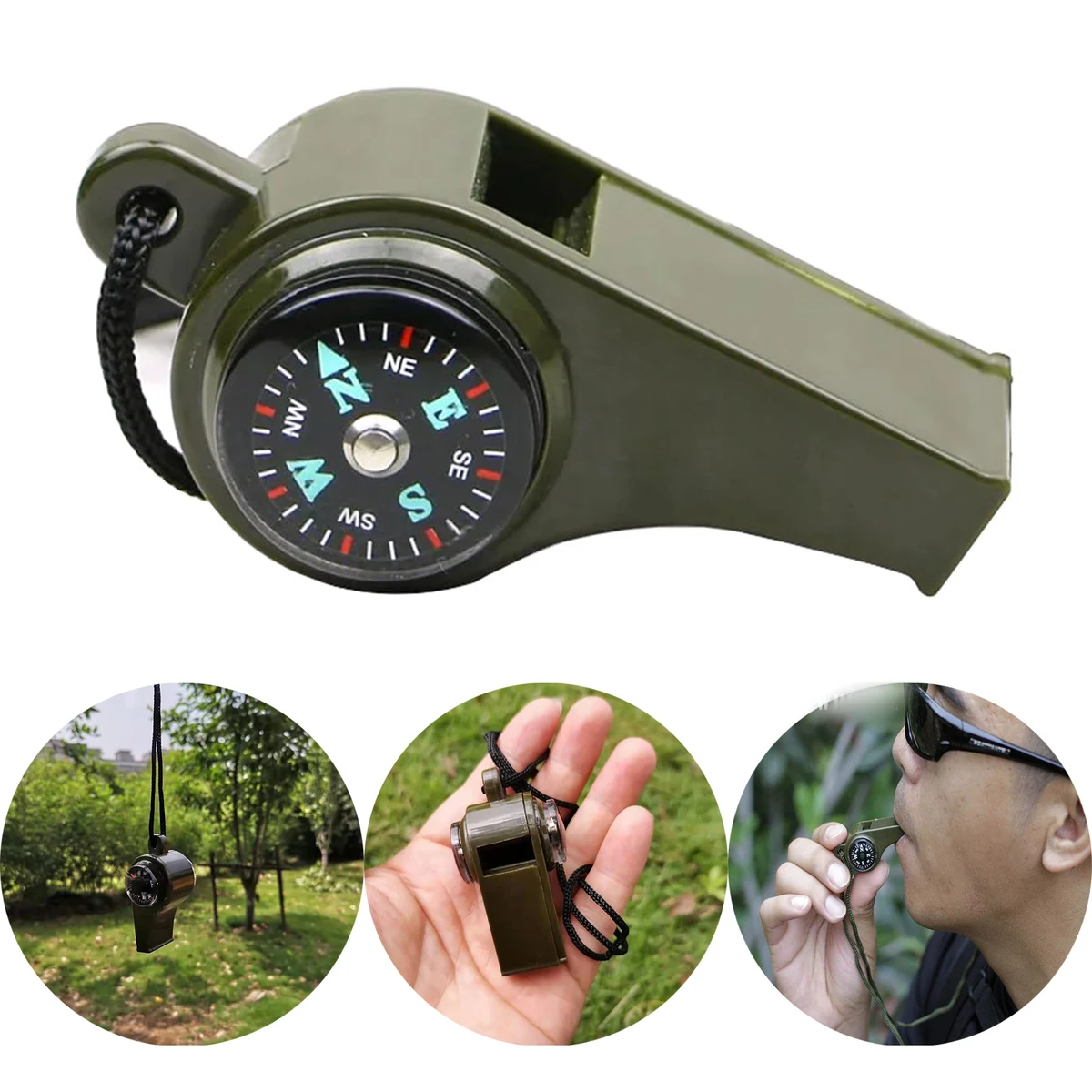 Emergency Whistle with Lanyard 1
