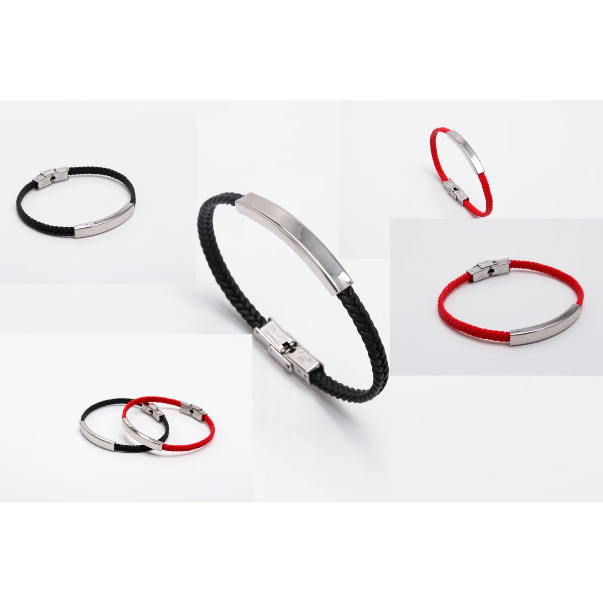 Stainless Steel Woven Bracelet/Wristband/Bangle 1