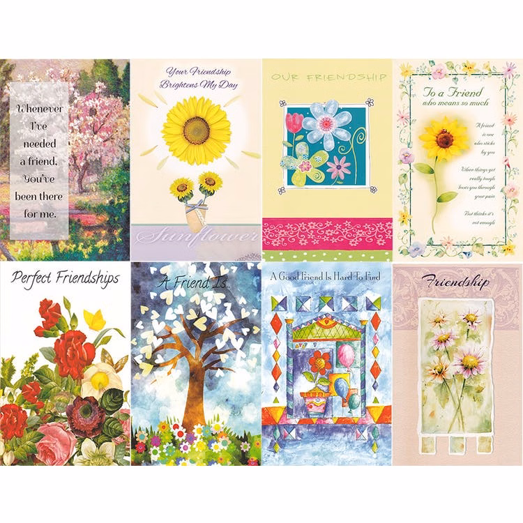 Friendship Cards - Assorted 5"x7.75"