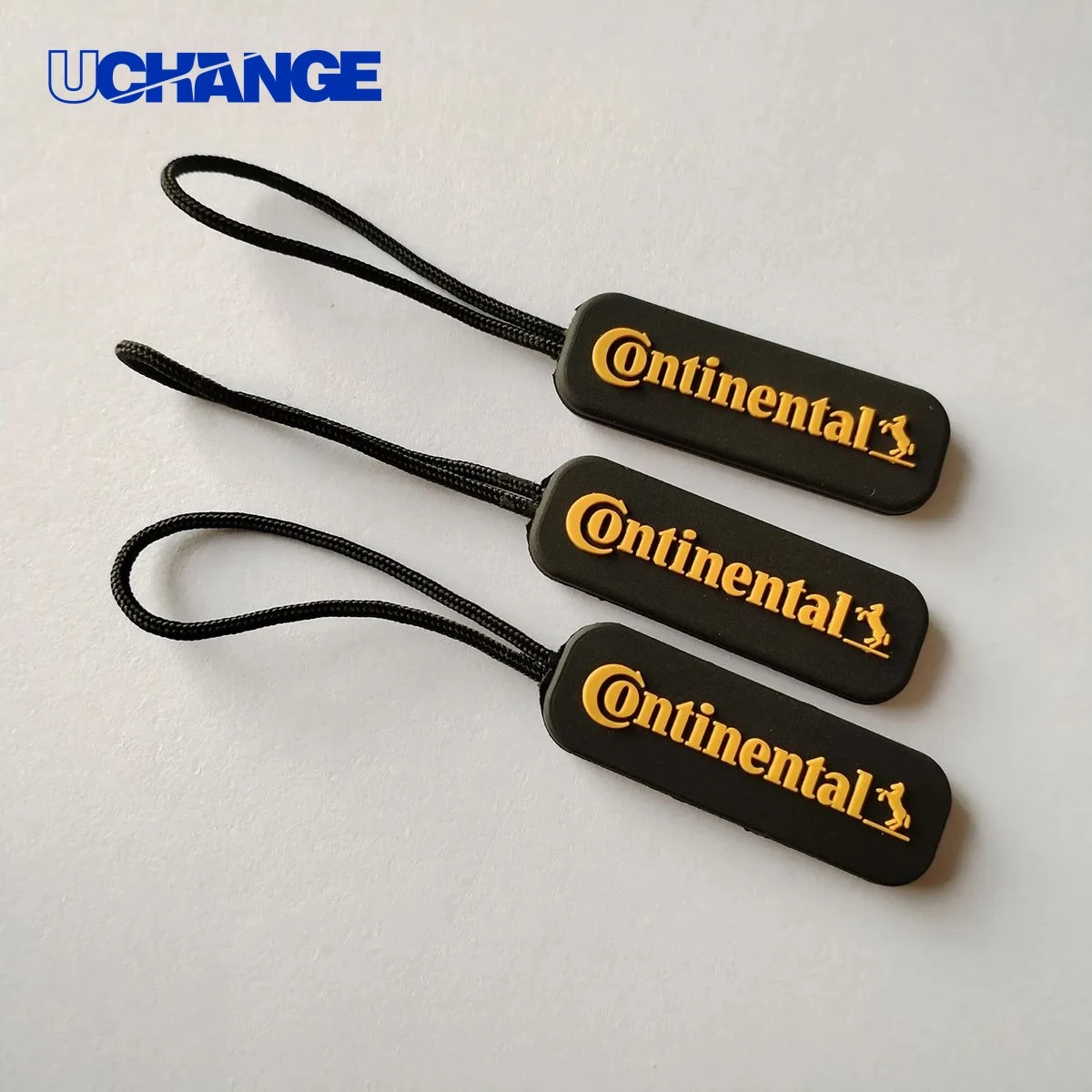 Custom 2D Zipper Pull with Cord Accessory 1