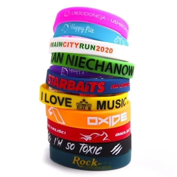Custom Printed Silicone Wristbands 1