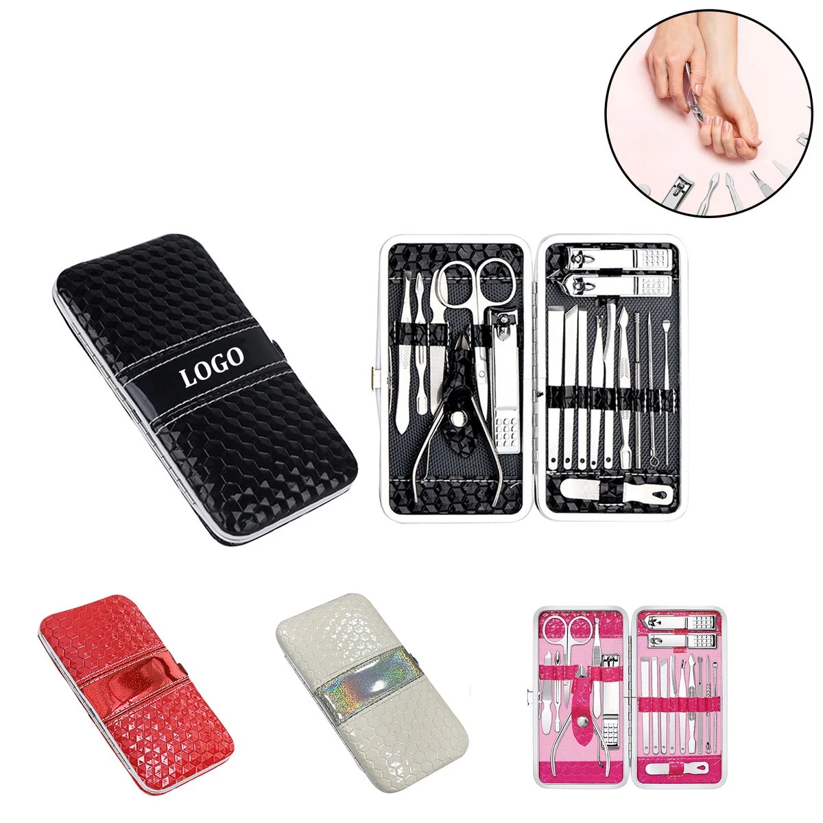 Pedicure Set Professional Nail Clippers Set 1