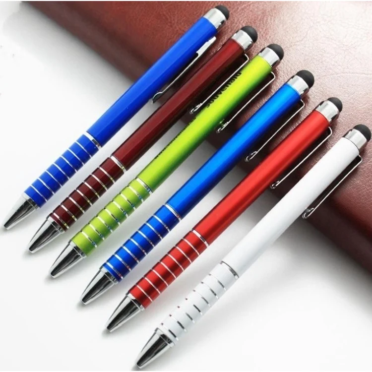Beautiful Color Metal Ball Pen With Touch Screen Function 1