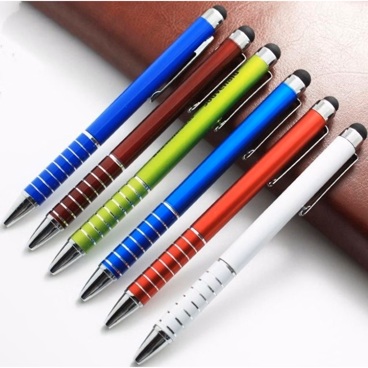 Beautiful Color Metal Ball Pen With Touch Screen Function