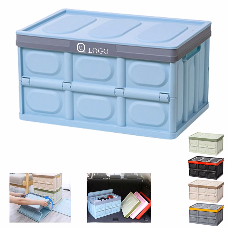 7.9Gallon Collapsible Lidded Storage Bin