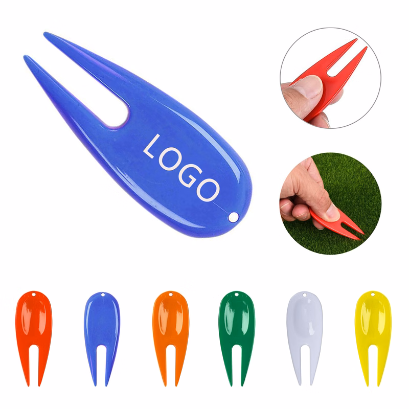 Plastic Golf Divot Repair Tool Ball Marker