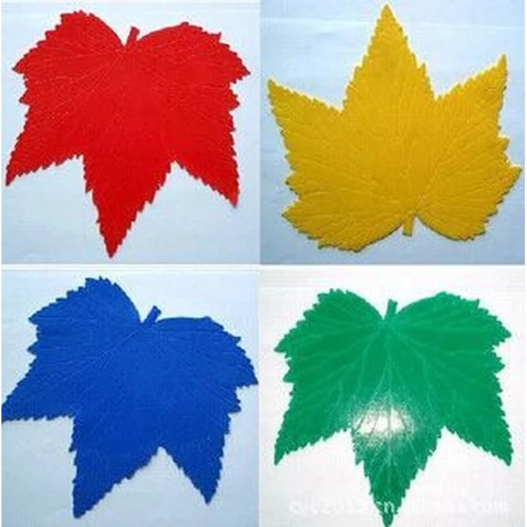 Maple Leaf Shape Automotive Jelly Sticky Pad 1