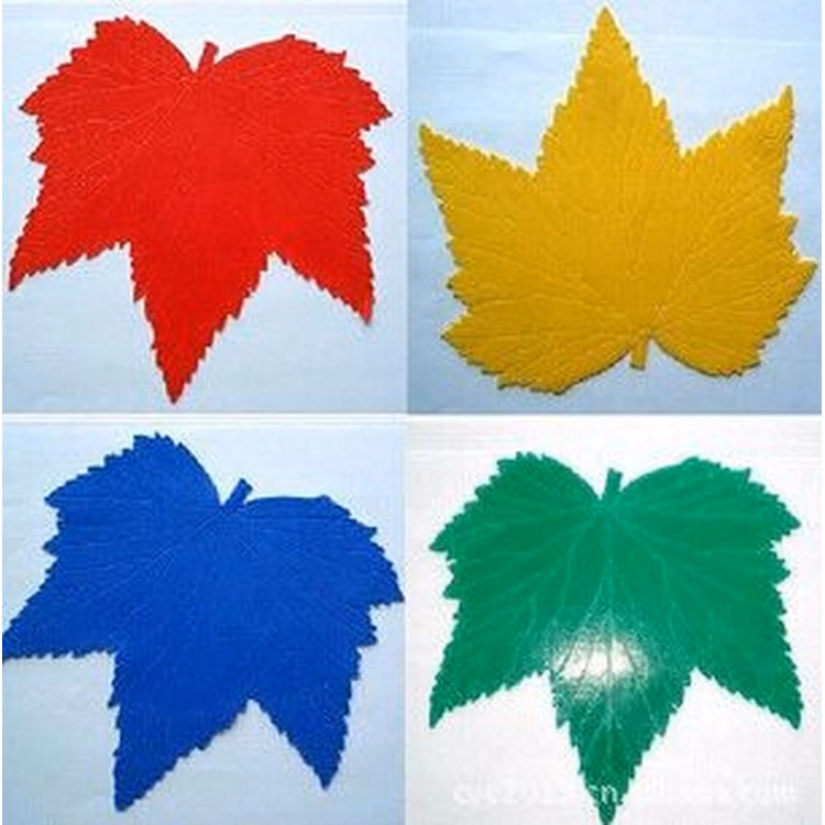 Maple Leaf Shape Automotive Jelly Sticky Pad