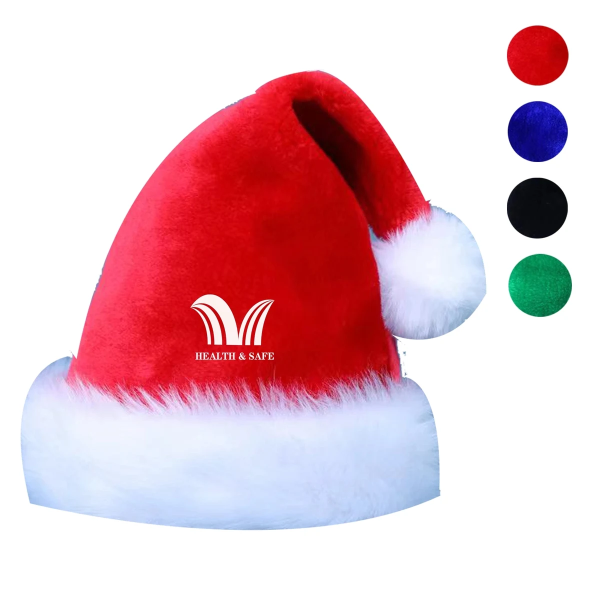 Red Christmas Santa Hat For Adults 1