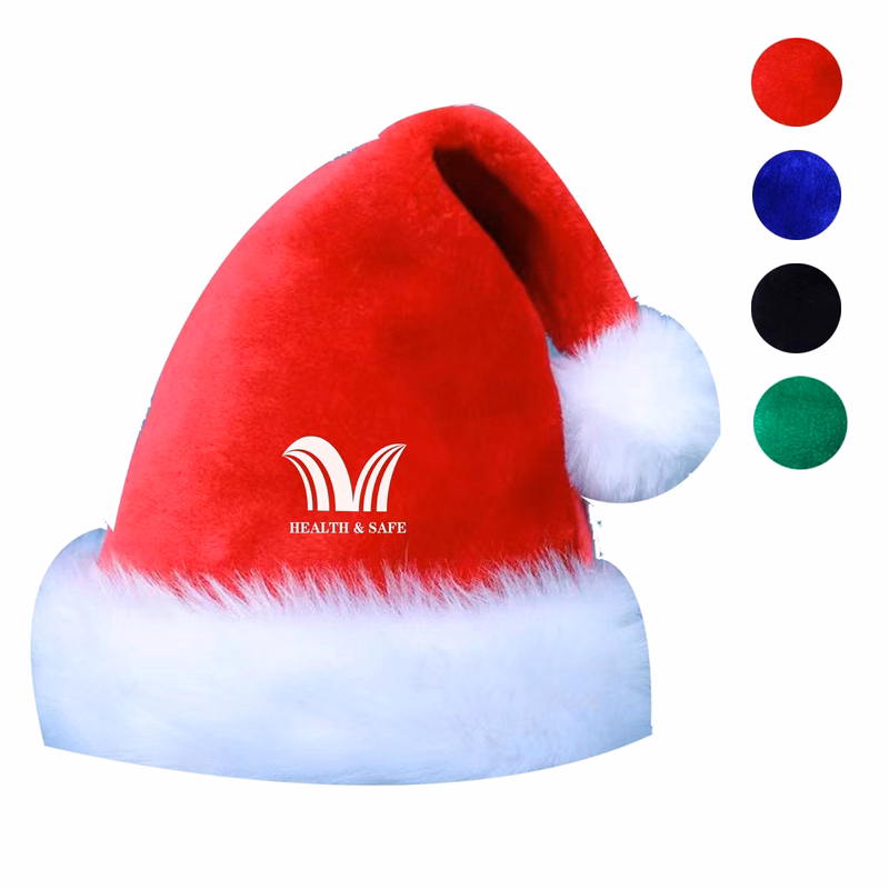 Red Christmas Santa Hat For Adults