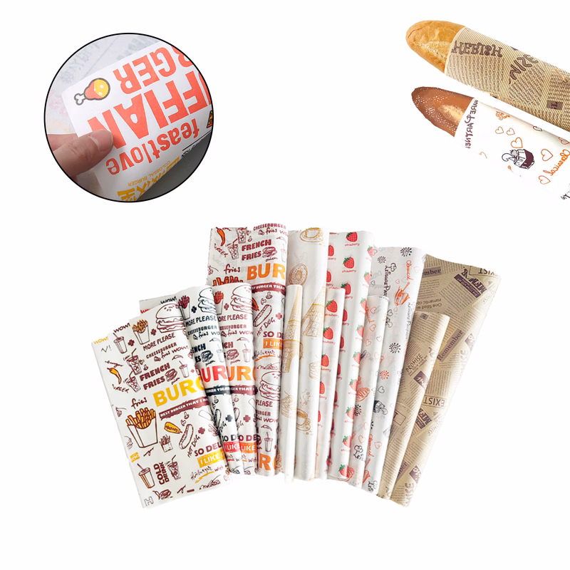 11.4" x 11.4" Oil-Proof Food Packaging Paper