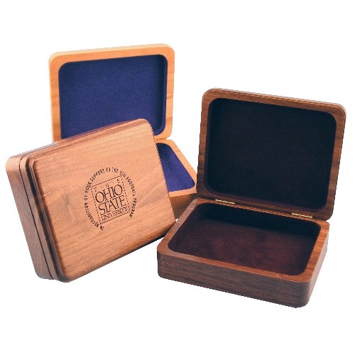 Wood Presentation Box, 6" x 5" x 2"