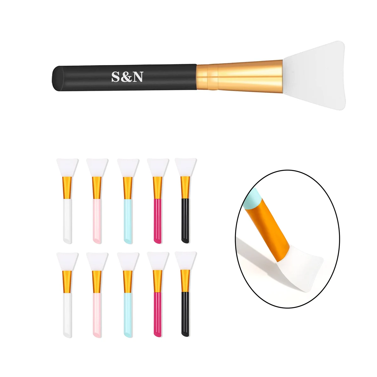 Small Silicone Beauty Mask Brush 1