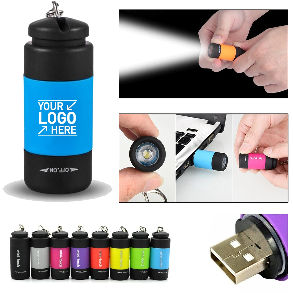 Pocket USB LED Flashlight 1