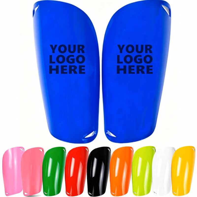 Hard Plastic Soccer Shin Guards Protective Calf