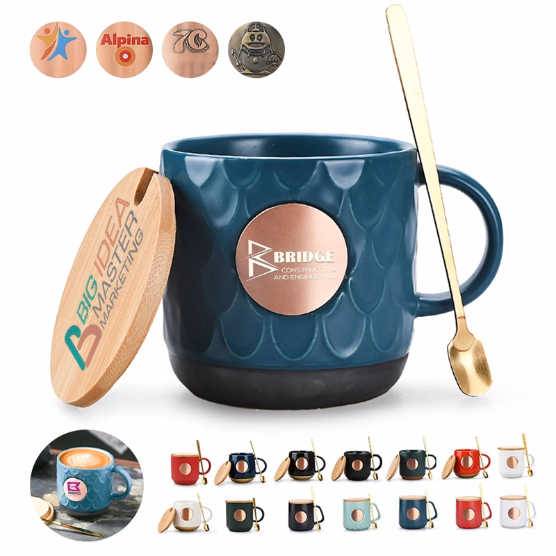 16 Oz Cafe Cup Mermaid Coffee Mug With Handle