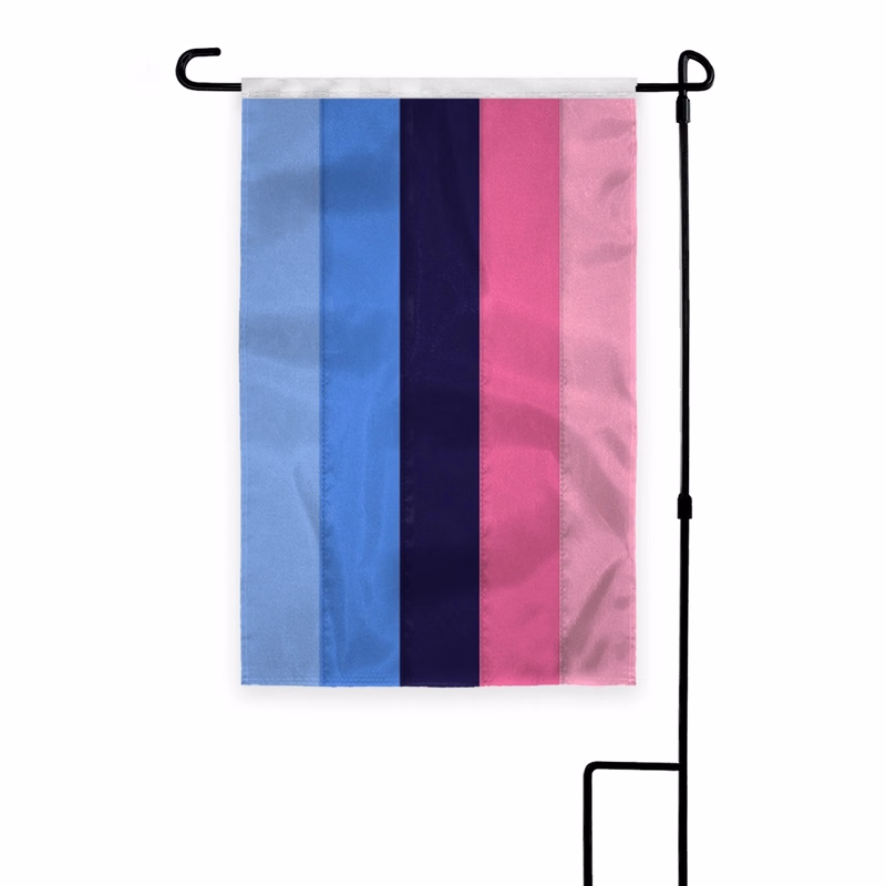 12" x 18" 1ply Nylon Omnisexual Deluxe Garden Flag