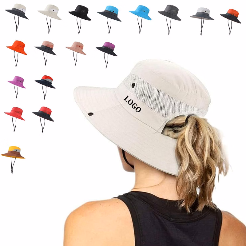 Outdoor Foldable Sun Mesh Hat