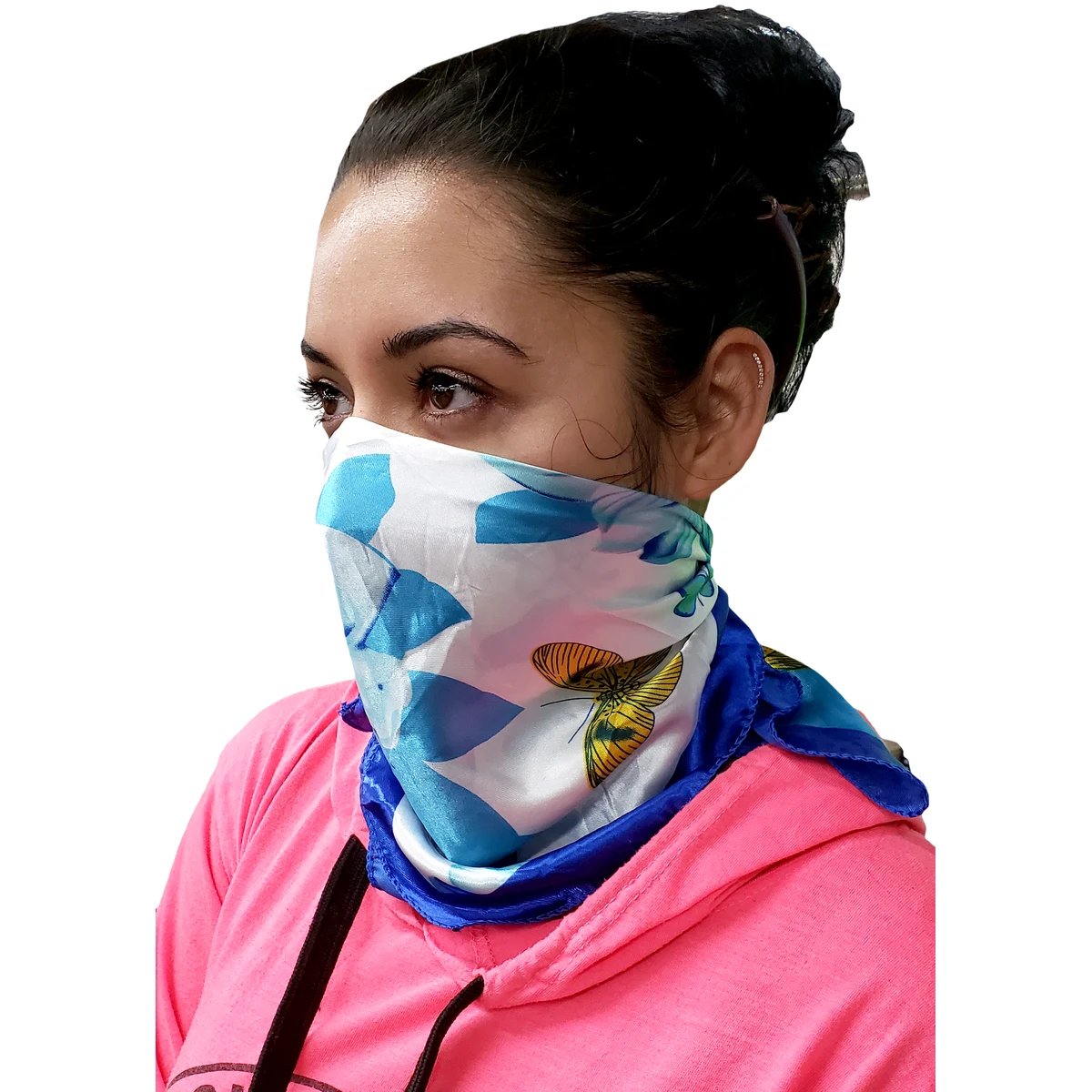 19"x19" Silky Polyester Bandanna 1