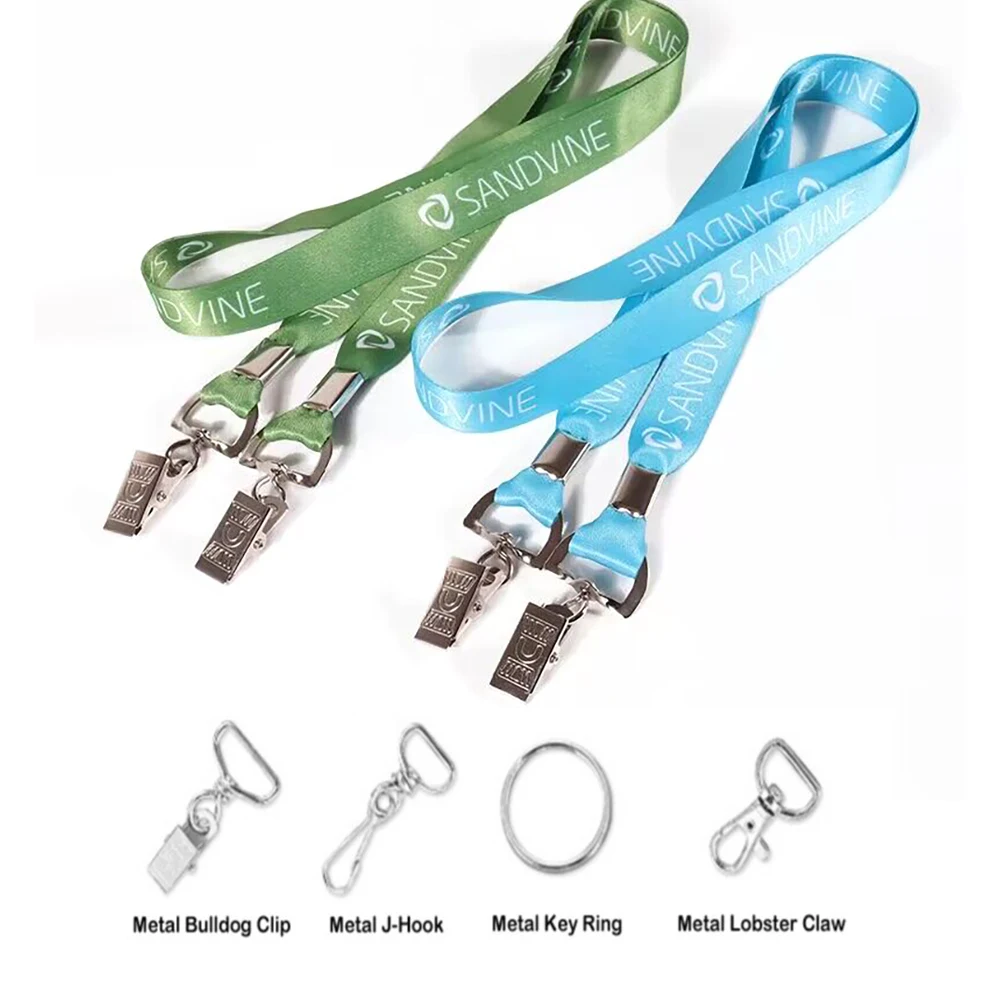 0.79" Polyester custom lanyard 1