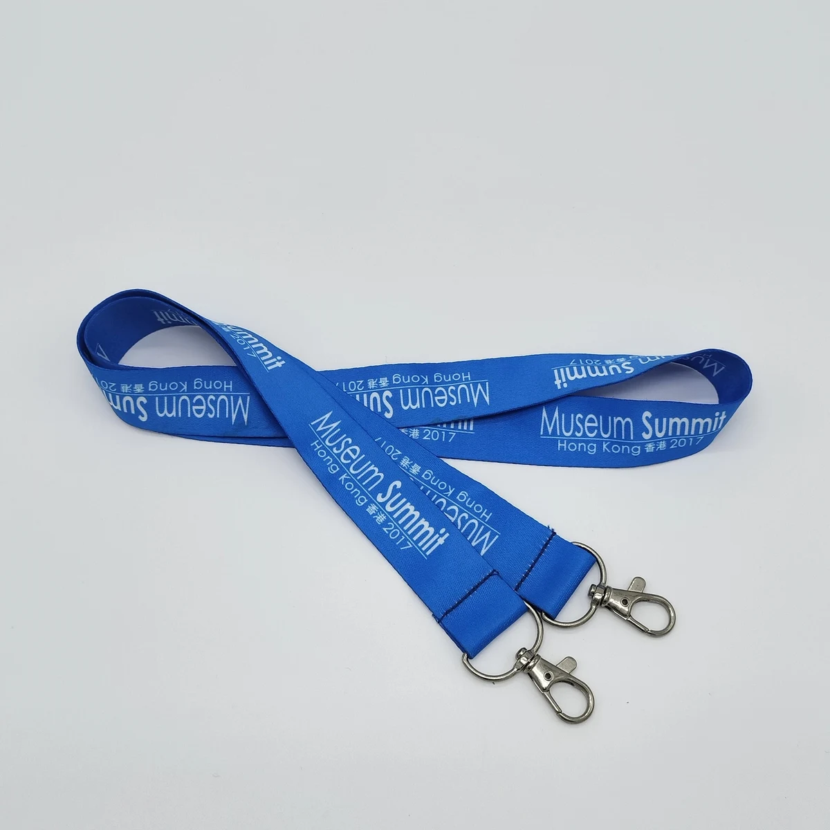 Full color premium double 3/4" lanyard 1