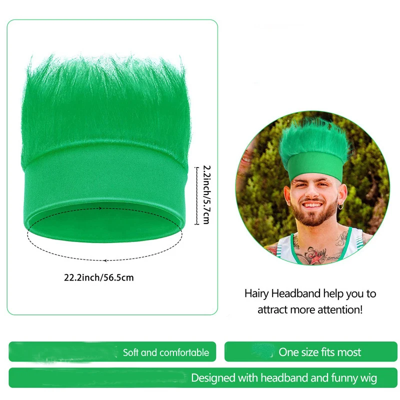 Crazy Hair Fun Wig 1