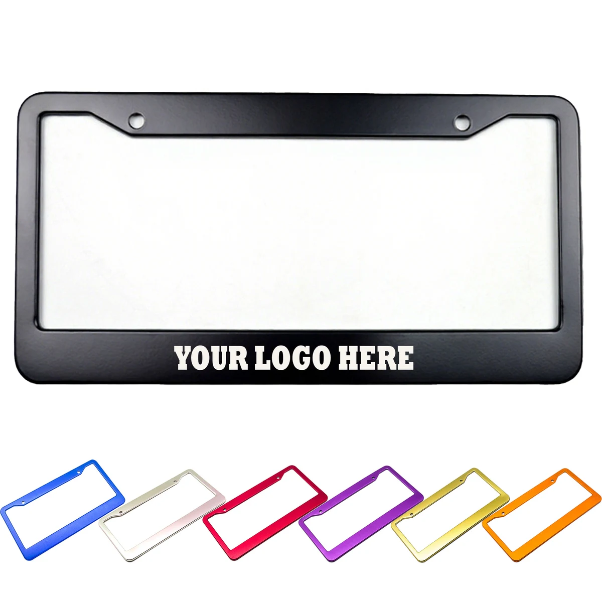 Custom Full Color License Plate Holders 1