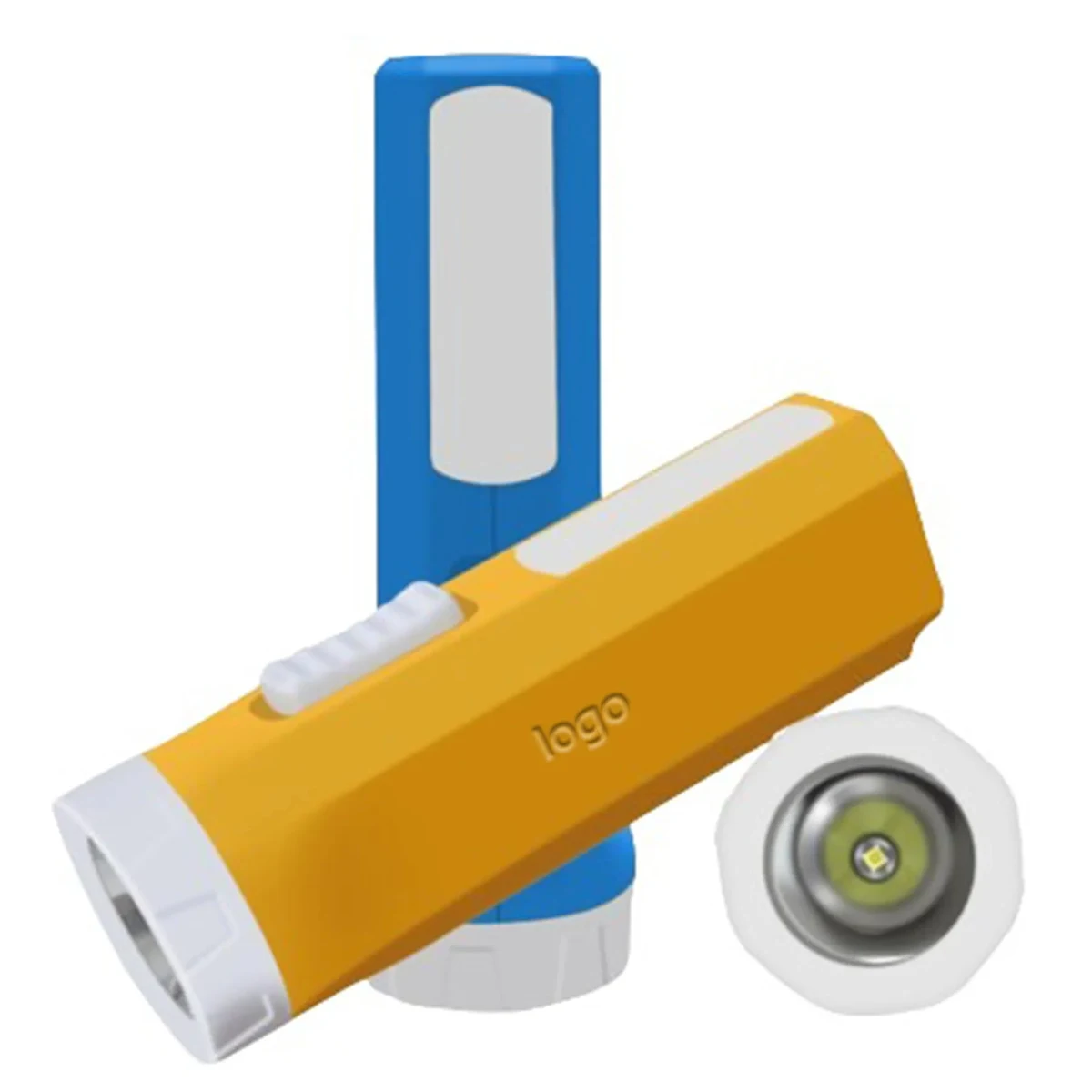LED flashlight with side light 1