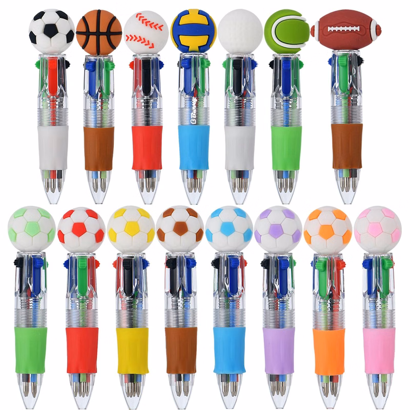 Ball Top 4-Color Ballpoint Pen