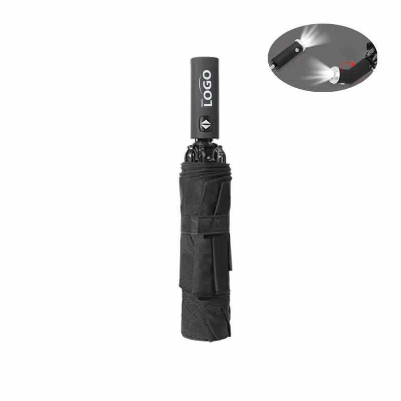 10 Bone Auto LED Inverted Umbrella