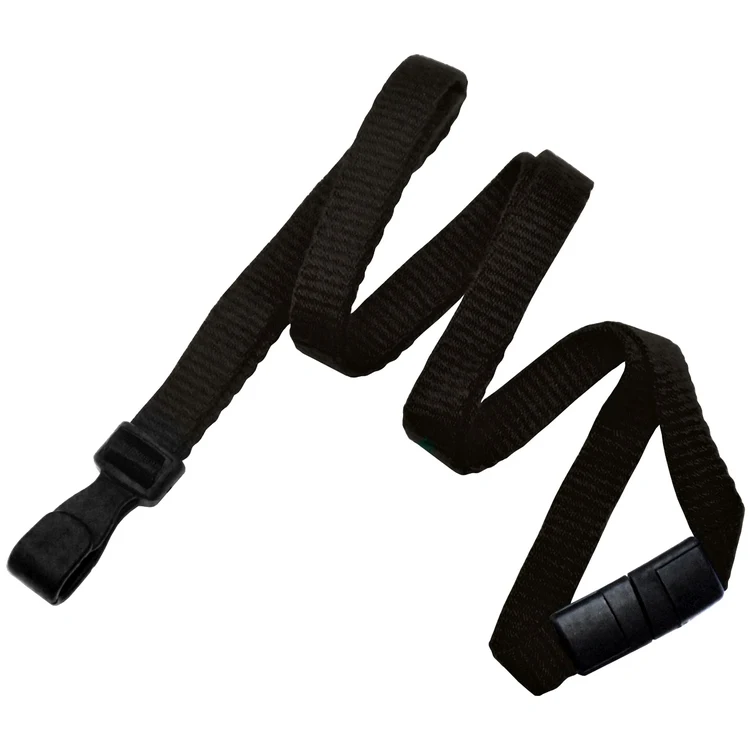3/8" Bamboo Lanyard with Breakaway (Plastic J-Hook) 1