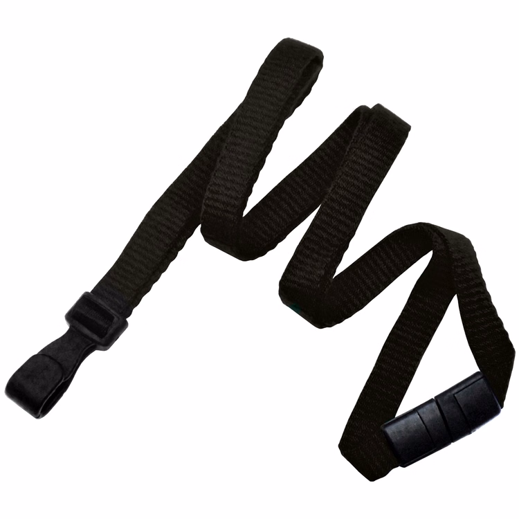 3/8" Bamboo Lanyard with Breakaway (Plastic J-Hook)