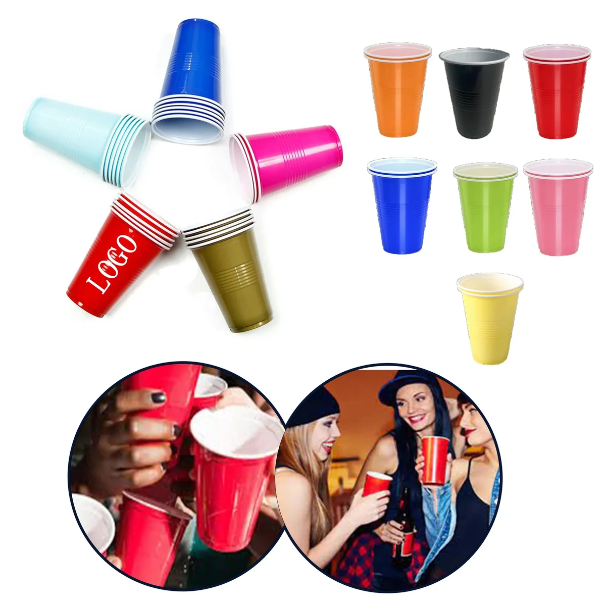 16oz Beer Party Game Solo Cup 1