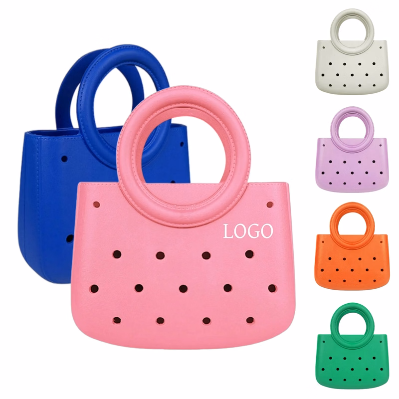 Waterproof EVA Beach Tote Bag with Hole