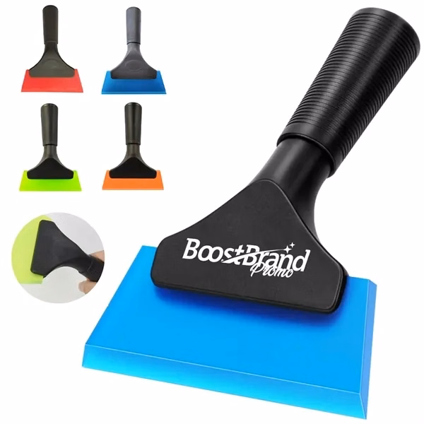 Custom Professional Auto Squeegee with Flexible Blade — Car Detailing & Film Tool