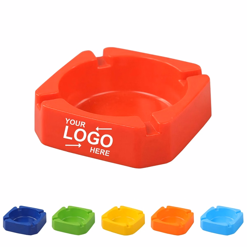 Square Plastic Cigar Ashtray