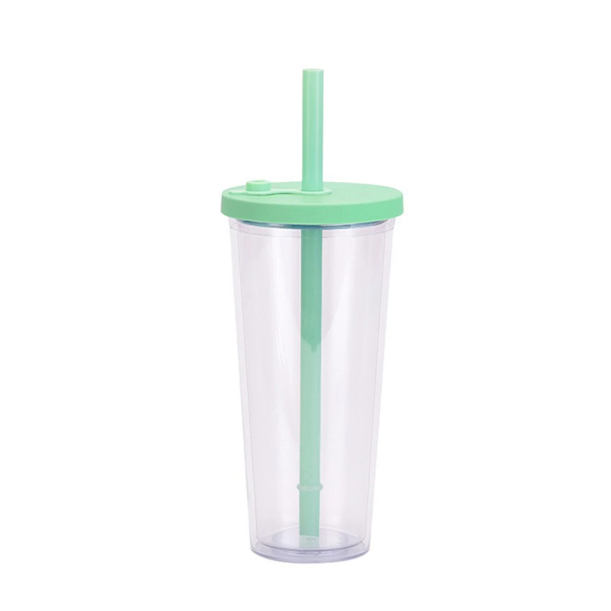 23OZ Double Wall Plastic Tumbler With Lid 1