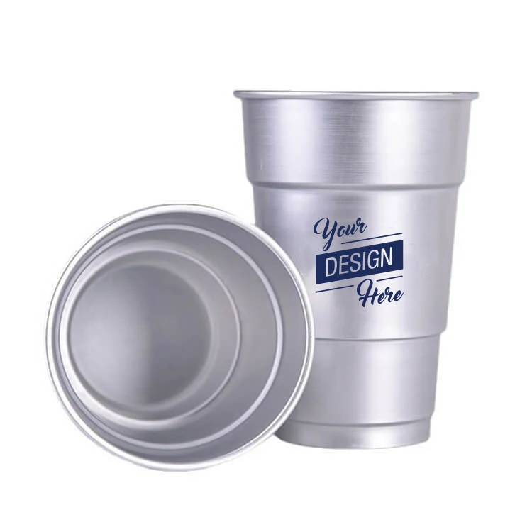 16 oz. Aluminum Beer Party Cup 1