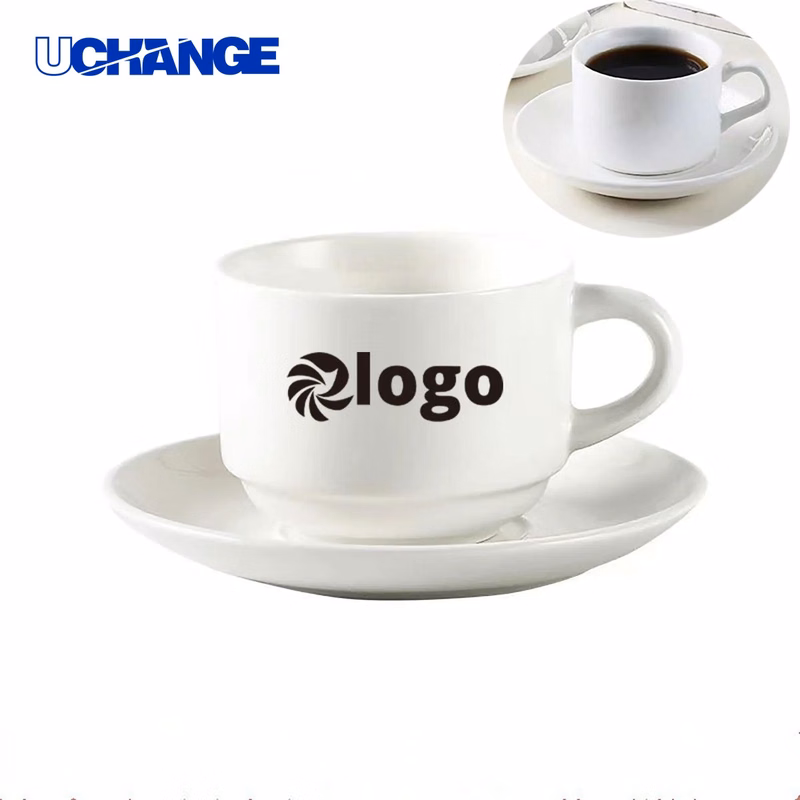 Porcelain Tea Cup and Saucer Set (5 Oz)