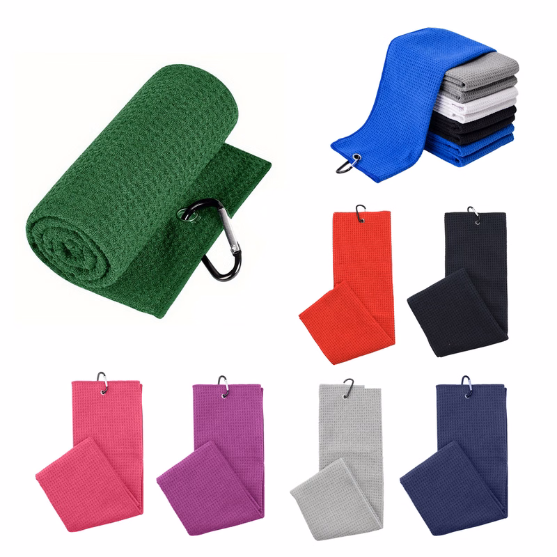 15 inch x 23 Inch Waffle Golf Towel