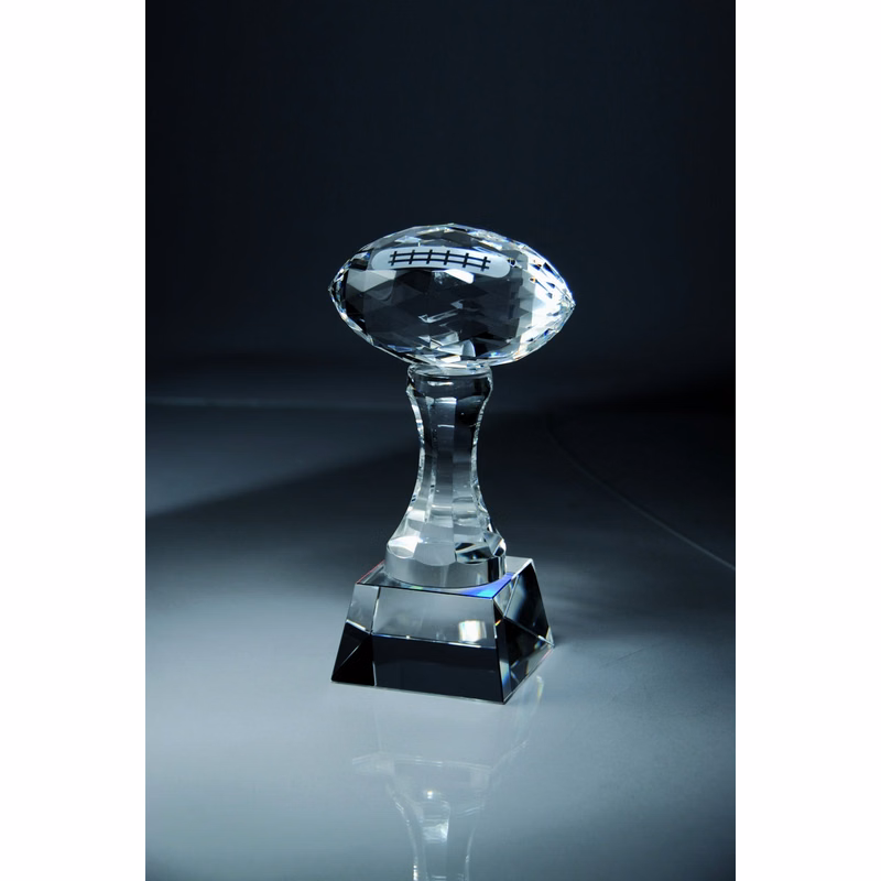 9" Crystal Football