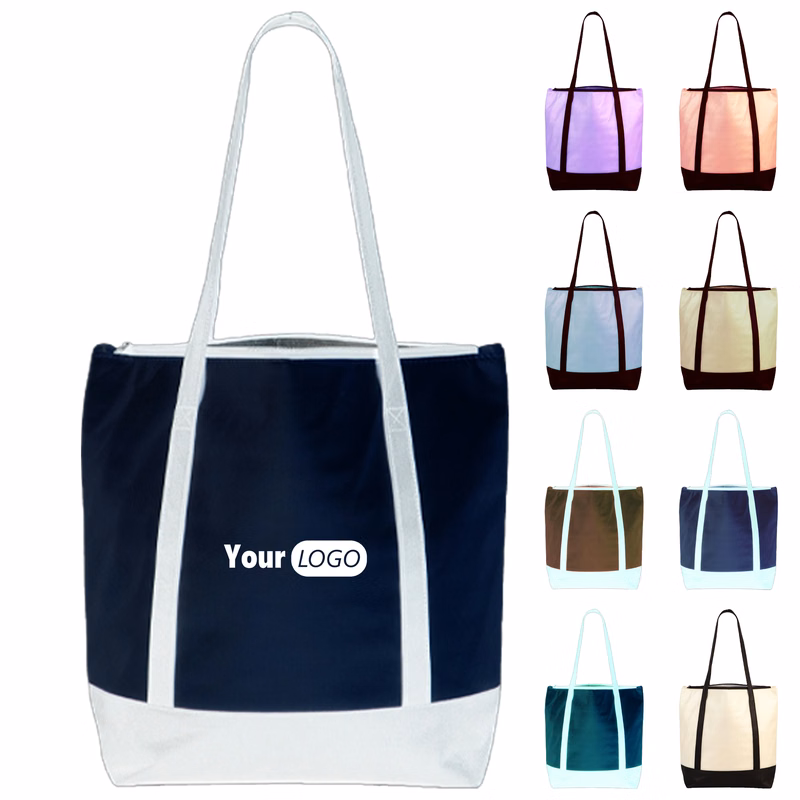 Other Fabric Colorful Hand-Held Spliced Handbag