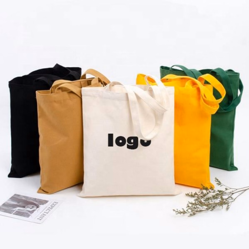 Reusable Blank Canvas Cotton Tote Shopping Bag
