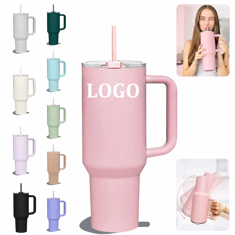 40oz Tumbler with Handle