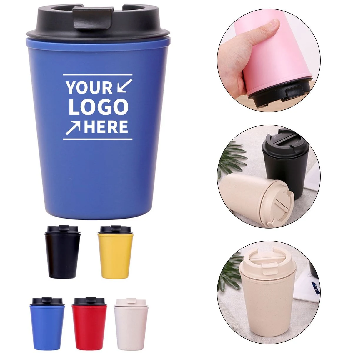 Bamboo Fiber Coffee Cup 1