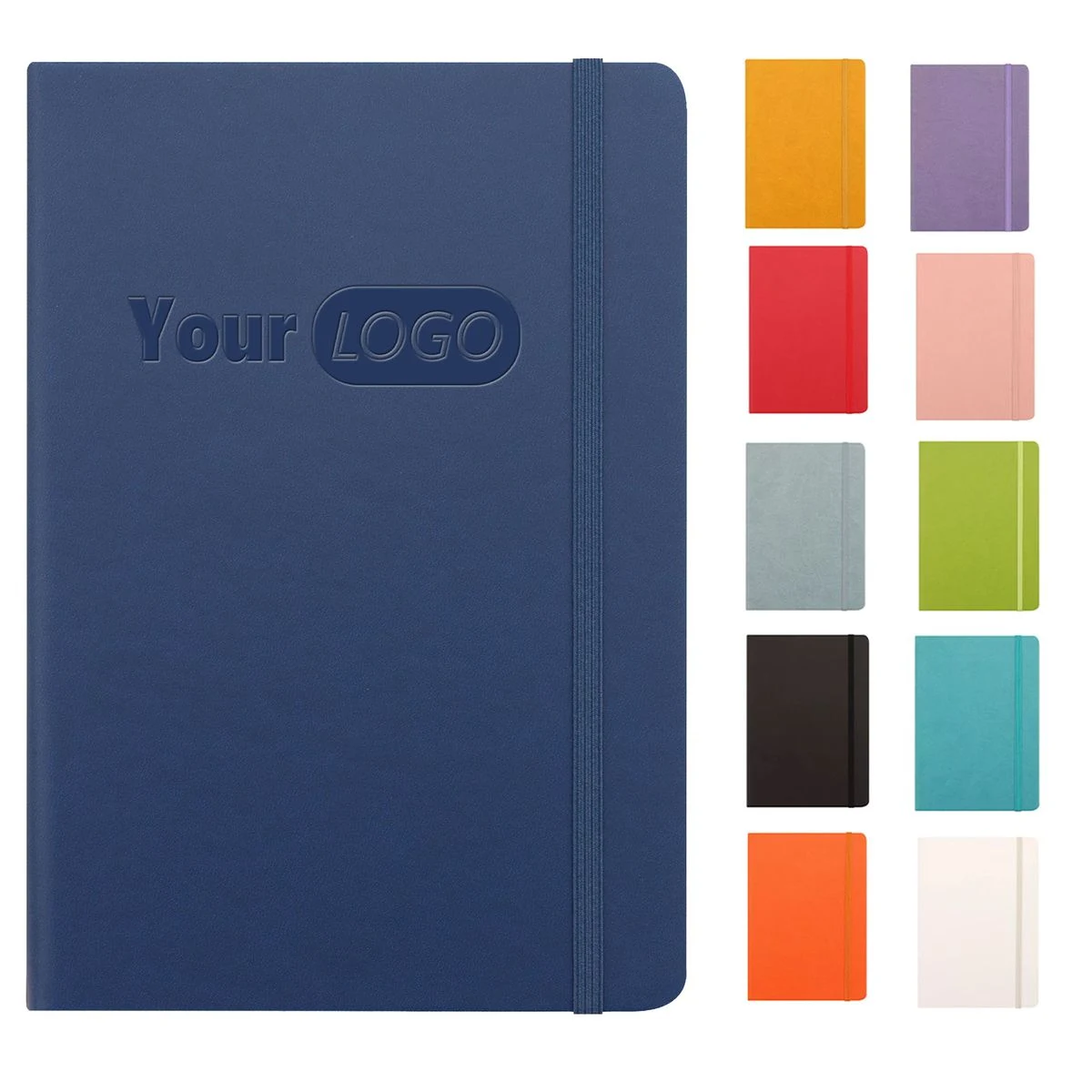 Premium Elastic A5 PU Notebook Journal 1