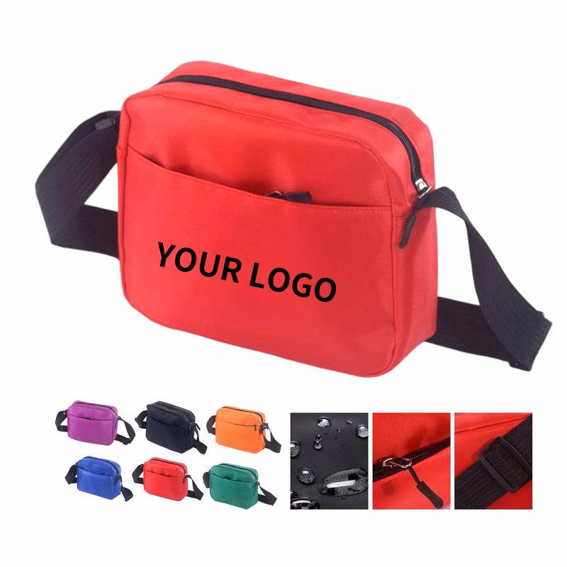 Waterproof Nylon Crossbody Fanny Pack 9.84" x 3.94" x 7.87"