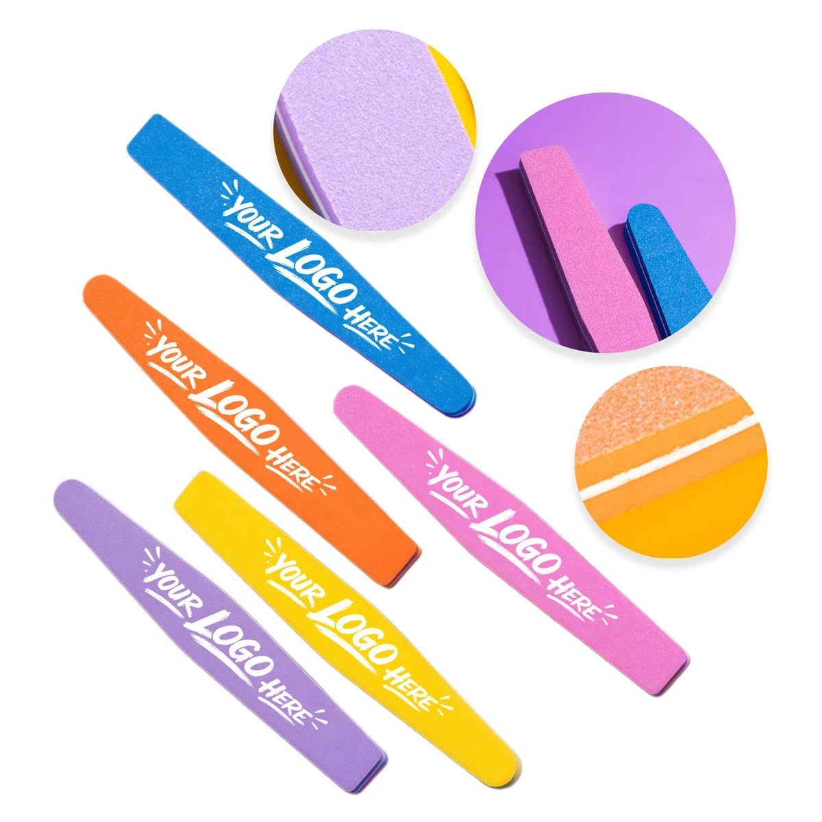 Double Sided Nail File and Buffer Block for Smooth Nails 1