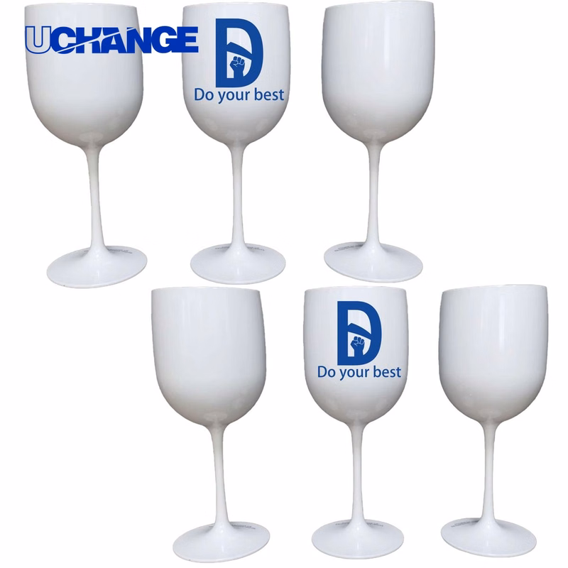 Plastic Wine Glass Container for Parties